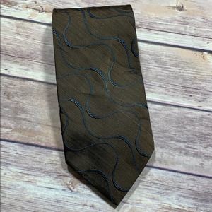 SPQR silk skinny tie